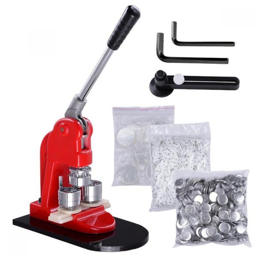1pc 3.2cm Badge Punch Press Maker Machine With 1000 Circle Button Parts Circle Cutter
