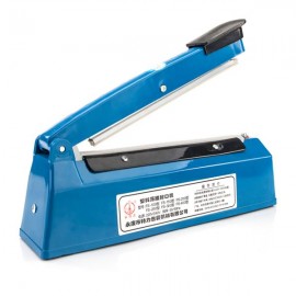 8" 300W Plastic Heat Sealer Sealing Machine US Standard Blue