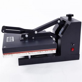 38 x 38 Clamshell Heat Press T-shirt Digital Transfer Sublimation Machine Black US Plug 110V