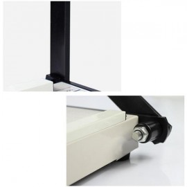 15" Metal Base Paper Cutter Trimmer Scrap Booking Desktop Sheet B4 Guillotine White & Black