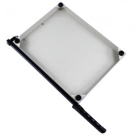 12" Metal Base Paper Cutter Trimmer Scrap Booking Desktop Sheet A4 Guillotine White & Black