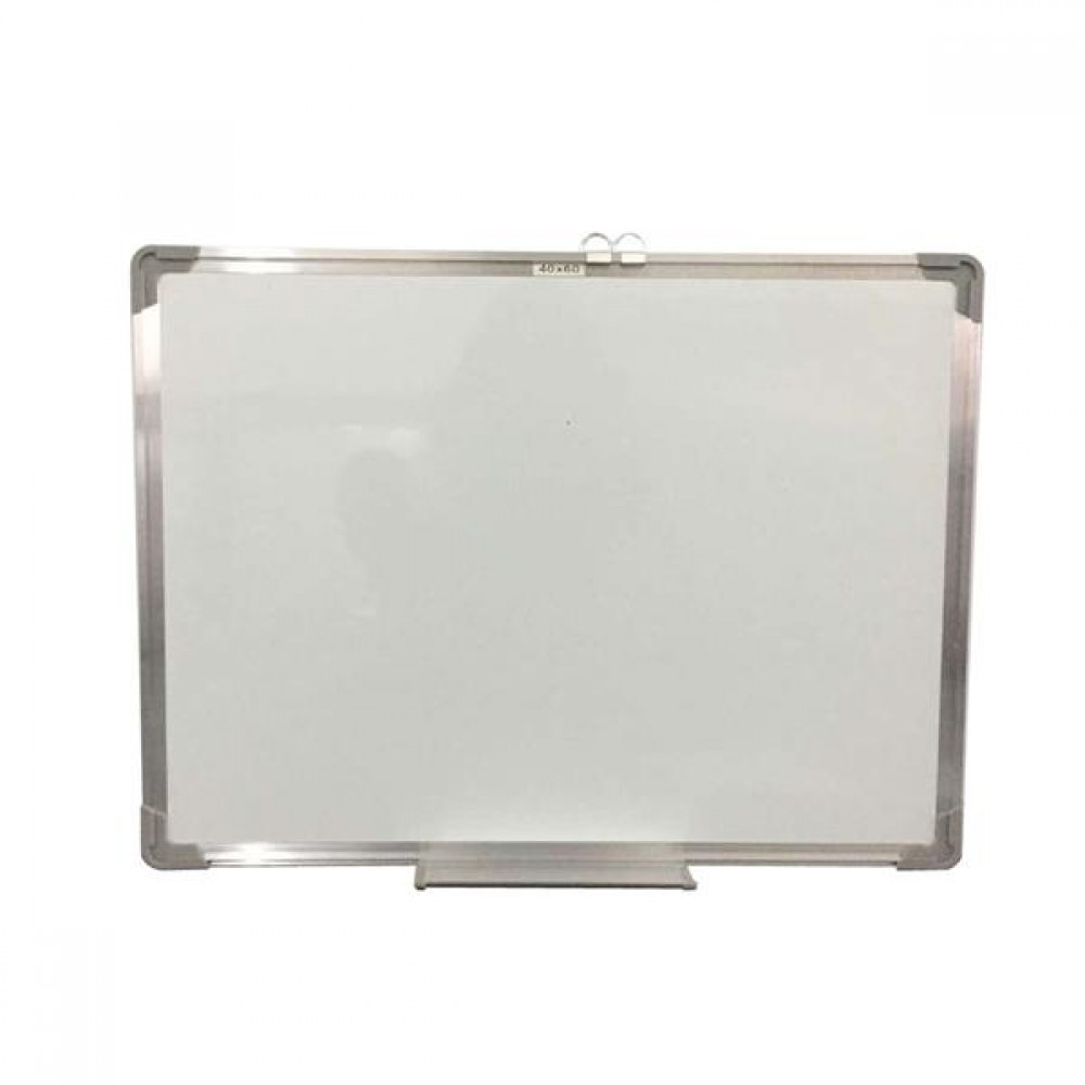 [US-W]Single Sided Magnetic Dry-Erase Whiteboard with Marker & Eraser & 2pcs Magnets 60*40cm