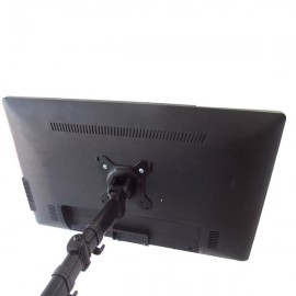 YS-D28C Adjustable Arms Desk Mount Clamp Table installation Black
